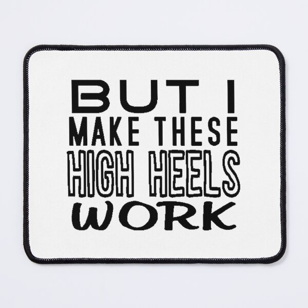 Item preview, Confident Woman Wearing High Heels Fashion Illustration designed and sold by thegirlofravens.