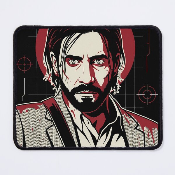 Item preview, Alan Wake Alan Wake 2 Techwear Video Game Anime Shirt designed and sold by Senpaiwaves.