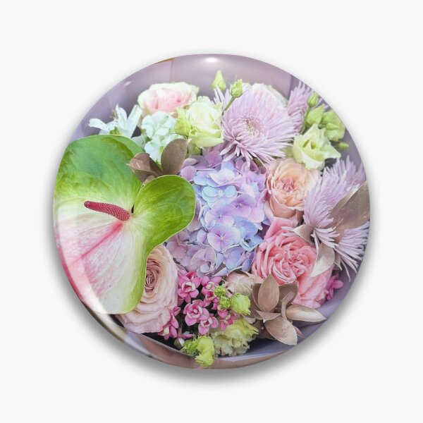 Item preview, Pastel Hydrangea and Pink Anthurium Luxury Bouquet designed and sold by Ingr1d-M3deea.