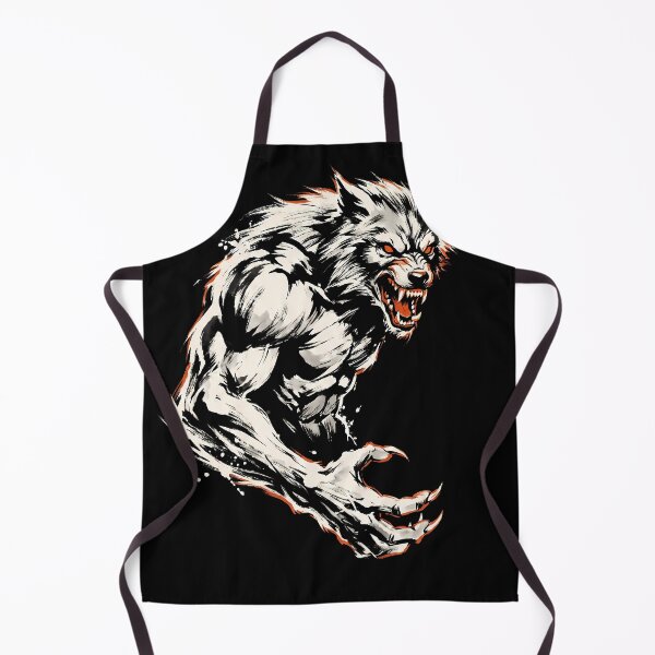 Item preview, The Werewolf Warrior Altered Beast Sumi-e Gaming Graphic Tee designed and sold by Senpaiwaves.