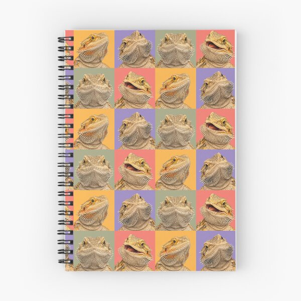 Item preview, Funny Bearded Dragon Lizard Portrait designed and sold by pixiedustpaint.