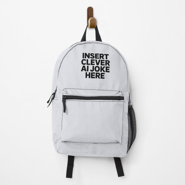 Item preview, Insert Clever AI Joke Here – Funny AI Placeholder Humor designed and sold by Jollys-ArtShop.
