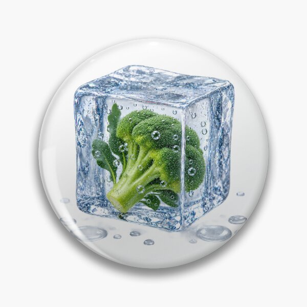 Artikelvorschau, Frozen Broccoli Ice Cube entworfen und verkauft von MichalHau.