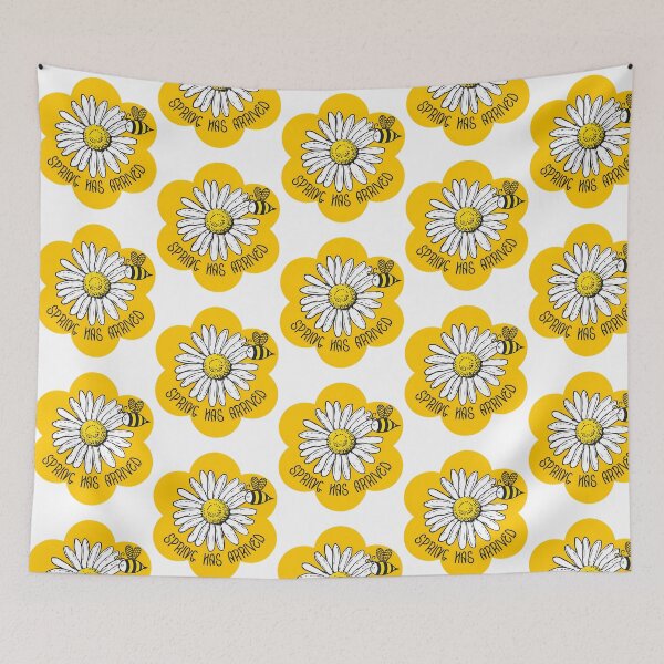 Item preview, Spring Has Arrived Daisy And Bee designed and sold by caterin-aasbne.