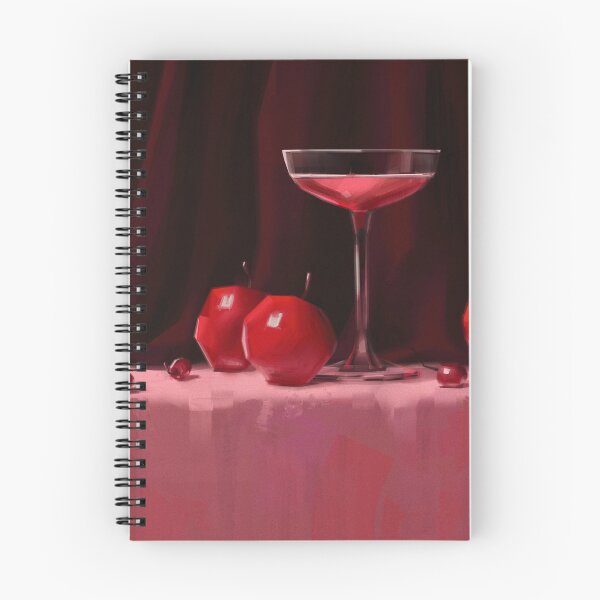 Item preview, Stylized Cherries And Apples Painting designed and sold by Basem-s.