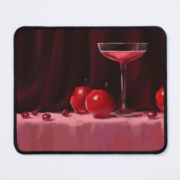 Item preview, Stylized Cherries And Apples Painting designed and sold by Basem-s.