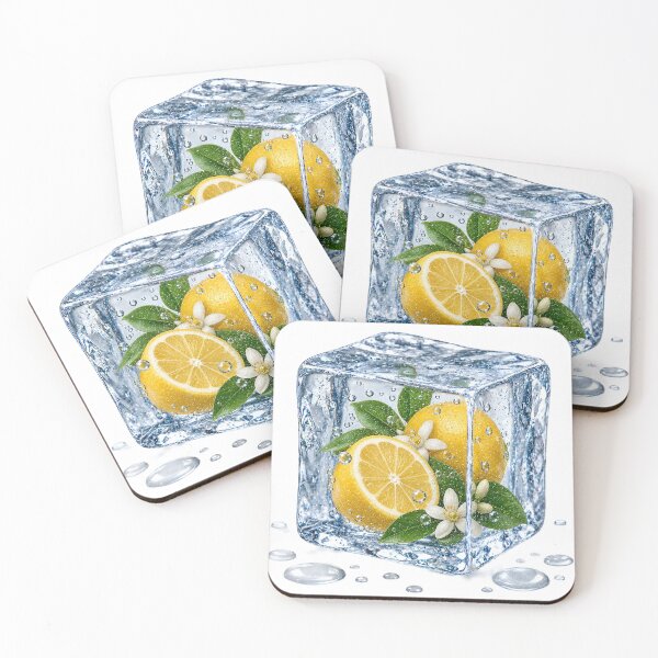 Item preview, Frozen Lemon Ice Cube designed and sold by MichalHau.