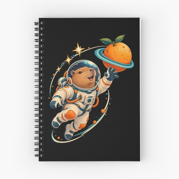 Item preview, Capybara Astronaut Exploring the Cosmos designed and sold by JesterKrewArt.