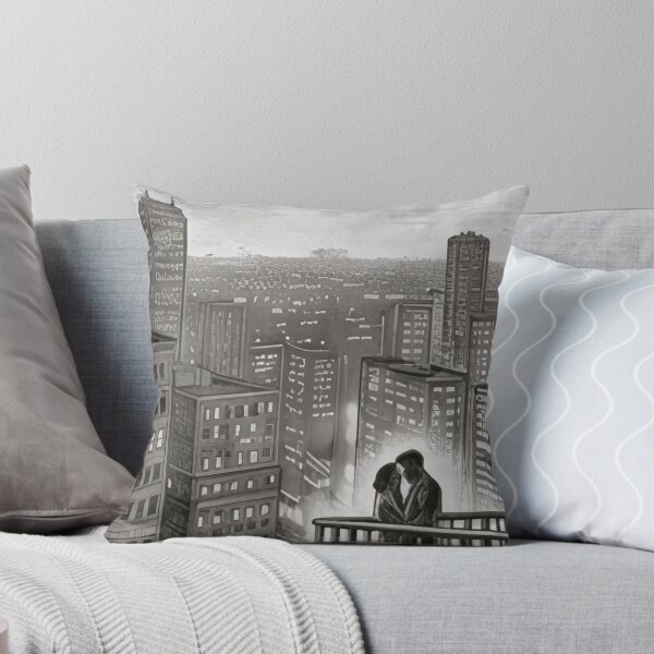 Item preview, Vintage Romantic Couple City Skyline designed and sold by 26ptr.