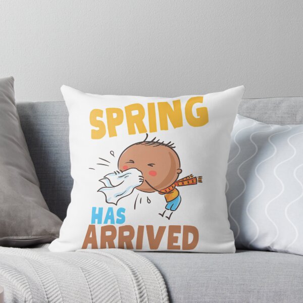 Item preview, Spring Has Arrived With A Sneezing Boy designed and sold by caterin-aasbne.