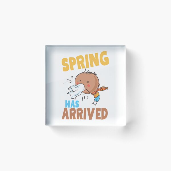 Item preview, Spring Has Arrived With A Sneezing Boy designed and sold by caterin-aasbne.