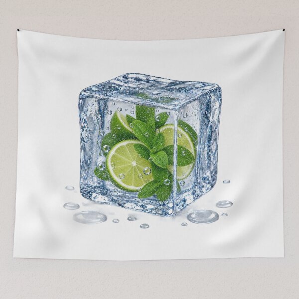 Artikelvorschau, Frozen Lime Ice Cube entworfen und verkauft von MichalHau.