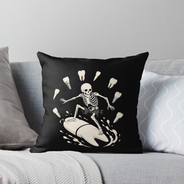 Item preview, Funny Skeleton Skateboarding Teeth Dentist designed and sold by leocreatives.