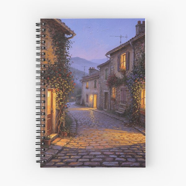 Item preview, Twilight, alleyway in a small village in Lozère designed and sold by jefboutique6150.