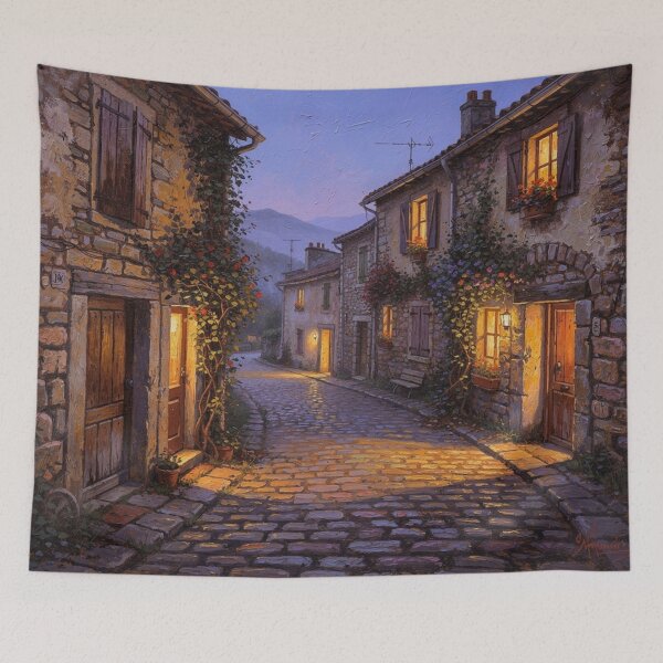 Item preview, Twilight, alleyway in a small village in Lozère designed and sold by jefboutique6150.
