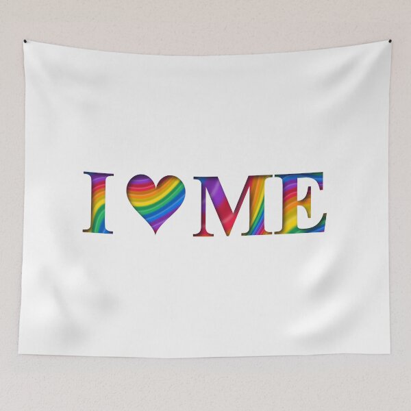 Item preview, I LOVE ME RAINBOW PRIDE SELF LOVE DESIGN designed and sold by I LOVE ME.