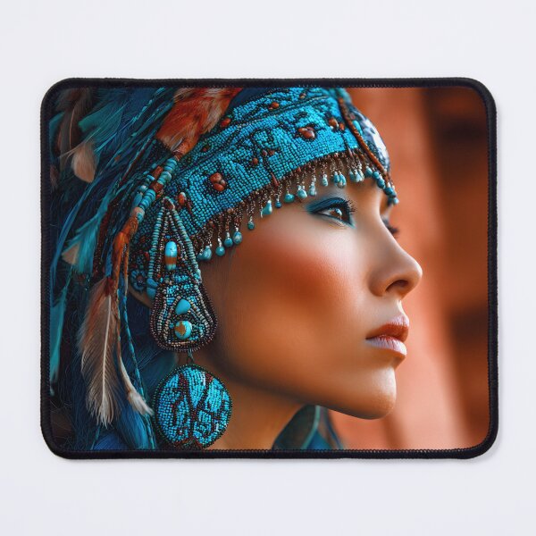 Item preview, Cultural Elegance in Vibrant Native Attire designed and sold by Artessie.