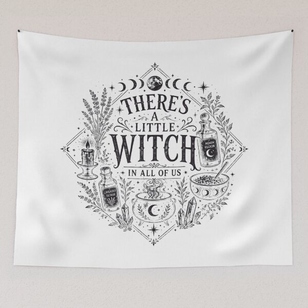 Item preview, Comfort Colors There's a Little Witch In All of Us designed and sold by Taniyah Gomes.
