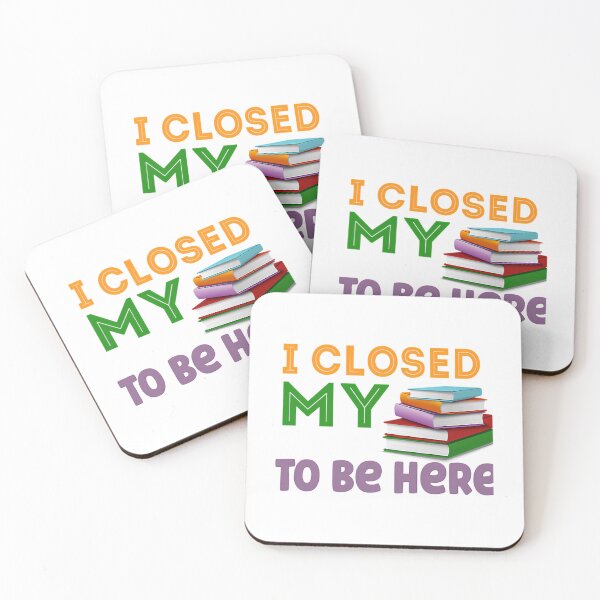 Item preview, I Closed My Book To Be Here 5 designed and sold by serah-pasc.
