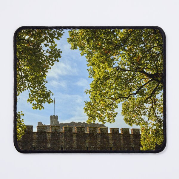 Item preview, Cardiff Castle Autumn Fortress Walls designed and sold by VnGphoto.