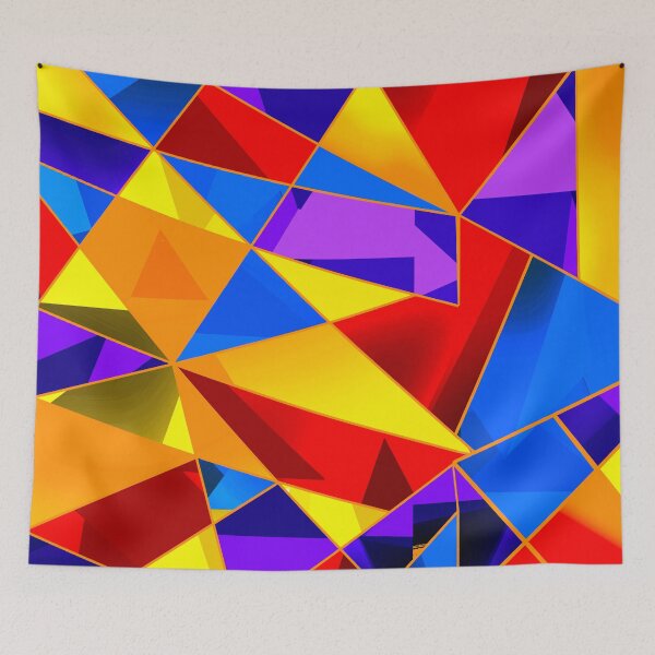 Item preview, Vibrant Geometric Pattern designed and sold by Andrew  Hitchen.