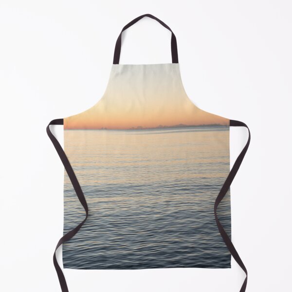 Item preview, Silky Ripples Orange and Blue Gradient at Dawn designed and sold by Georgia Mizuleva.