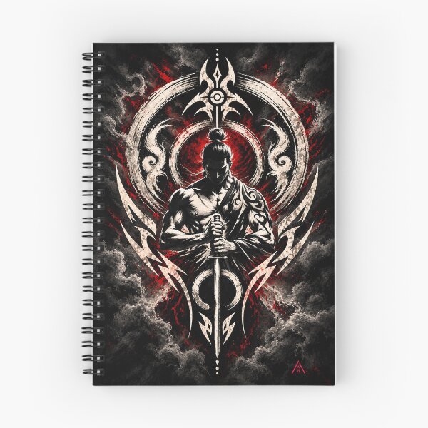 Item preview, Warrior Talisman Artwork - Disciplined Soul, Unyielding Heart designed and sold by SomethingNiceHI.