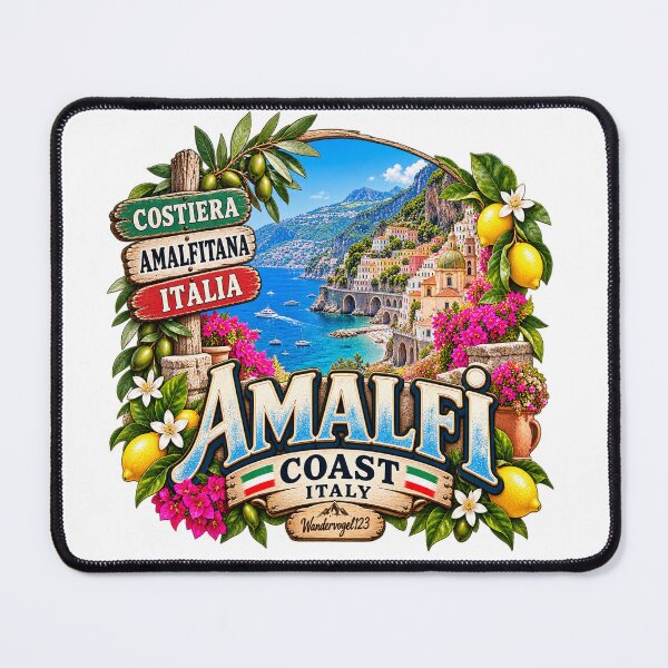 Item preview, Amalfi Coast Italy – Amalfi Coast Italy Travel Design designed and sold by Wandervogel123.