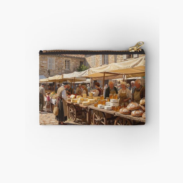 Item preview, Small village market (Lozère) designed and sold by jefboutique6150.