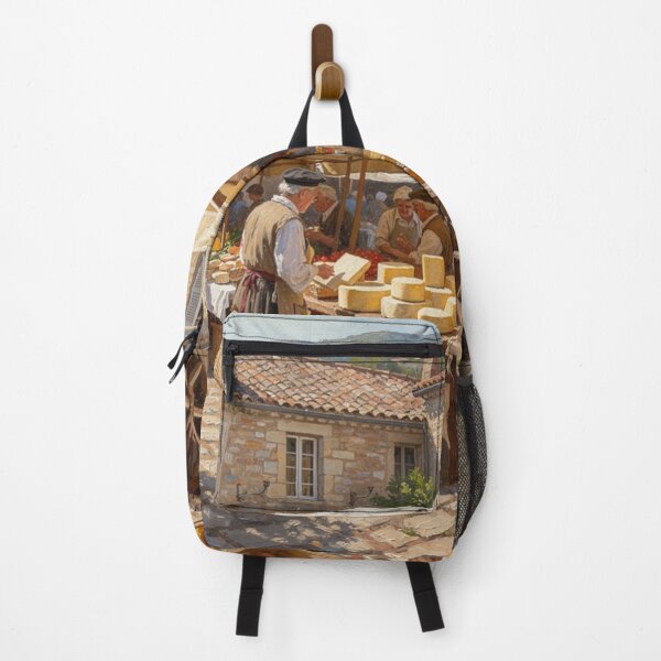 Item preview, Small village market (Lozère) designed and sold by jefboutique6150.