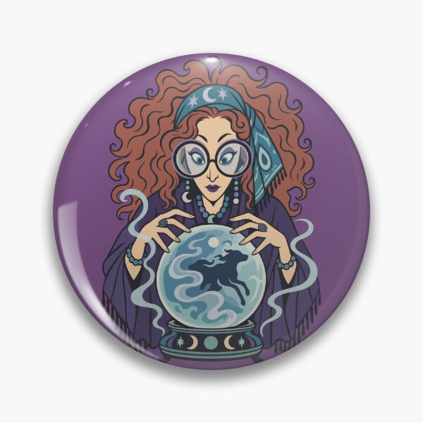 Artikelvorschau, Professor Trelawney Kristallkugel Wahrsageunterricht Hexe entworfen und verkauft von pixiedustpaint.