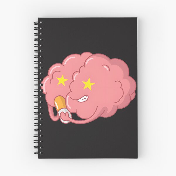 Item preview, Creative Brain and Placebo Tablet Illustration for Mind and Wellness Enthusiasts designed and sold by PoleDanceMarket.