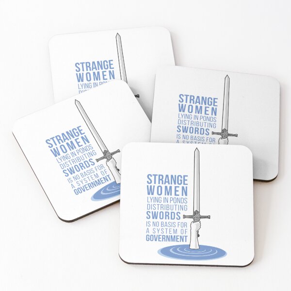 Item preview, Strange Women Lying In Ponds Distributing Swords - Monty Python designed and sold by serah-pasc.