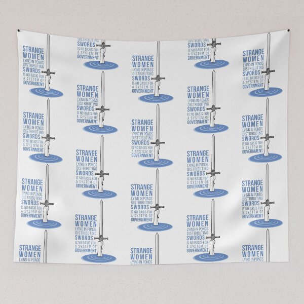 Item preview, Strange Women Lying In Ponds Distributing Swords - Monty Python designed and sold by serah-pasc.