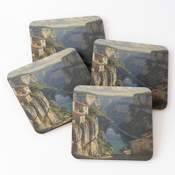Item preview, Gargantas del Tarn, pueblo en lo alto de una colina (Lozère) designed and sold by jefboutique6150.