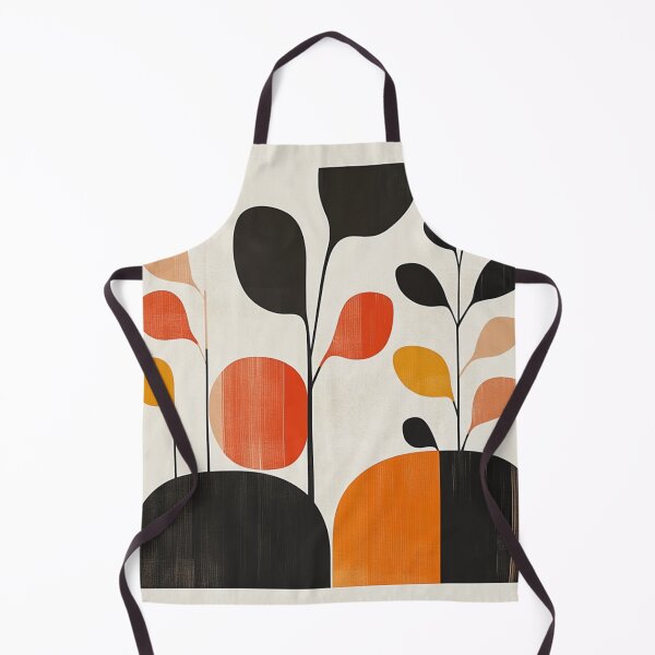Item preview, Mid-Century Modern Abstract Botanical - Retro Shapes Minimalist Plant Art designed and sold by GrinGalore.
