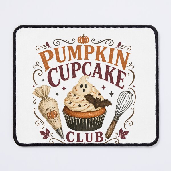 Item preview, Pumpkin Cupcake Club Autumn Baking Pastry designed and sold by BernoNickel.