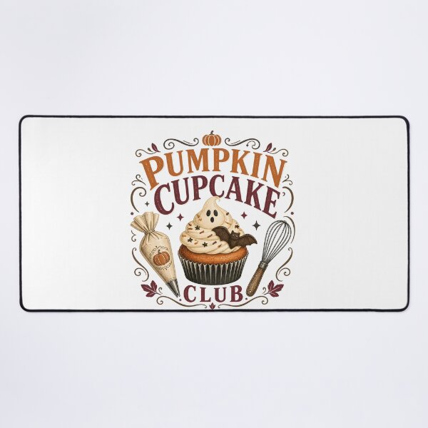 Item preview, Pumpkin Cupcake Club Autumn Baking Pastry designed and sold by BernoNickel.