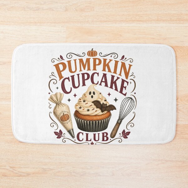 Item preview, Pumpkin Cupcake Club Autumn Baking Pastry designed and sold by BernoNickel.