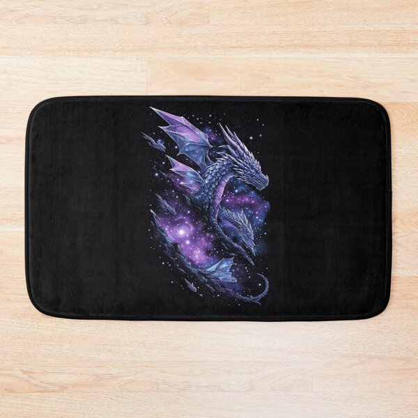 Item preview, Cosmic dragons in a violet nebula designed and sold by KinoDesign.