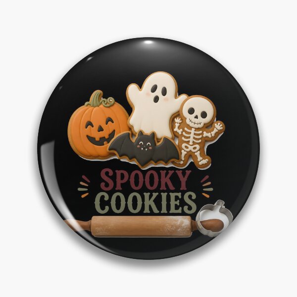 Artikelvorschau, Gruselige Kekse backen Gebäck Halloween Küchengeschenk entworfen und verkauft von BernoNickel.