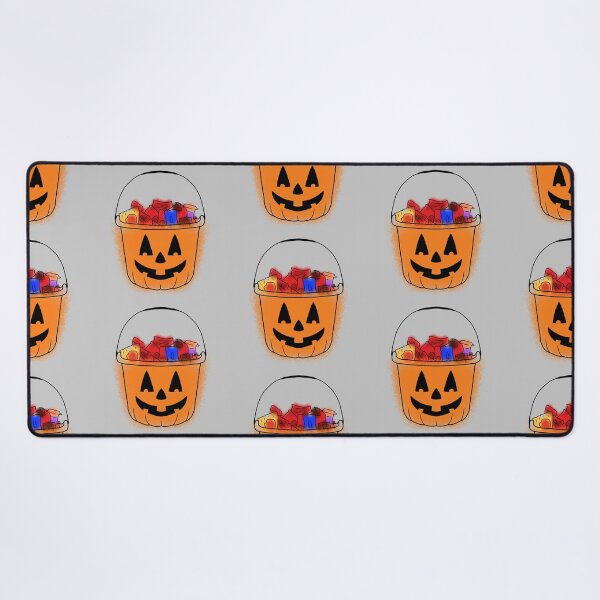 Item preview, Jack o'lantern Pumpkin Trick or Treat Basket Line-art (Orange, Multi-colour) designed and sold by Burnt_Pikachu.