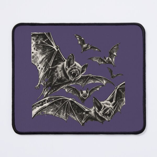 Item preview, Goth Bat Lovers Distressed Swarm Art designed and sold by POD DYNASTY | Original Print On Demand T-Shirt Graphics.