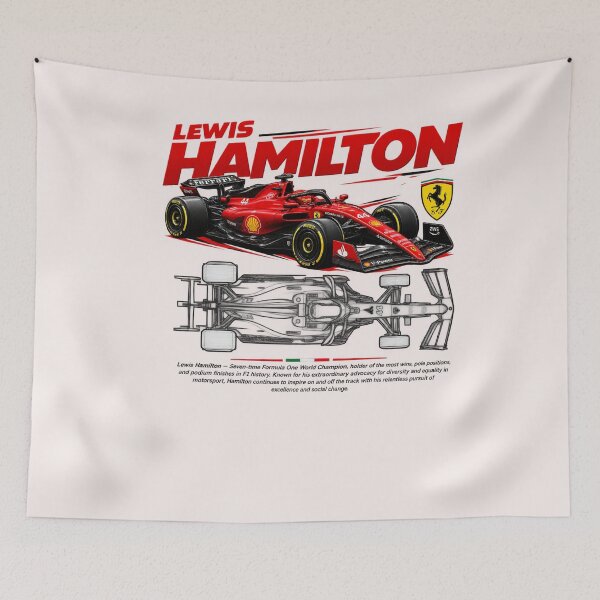Item preview, Lewis Hamilton  designed and sold by GraphRealm.