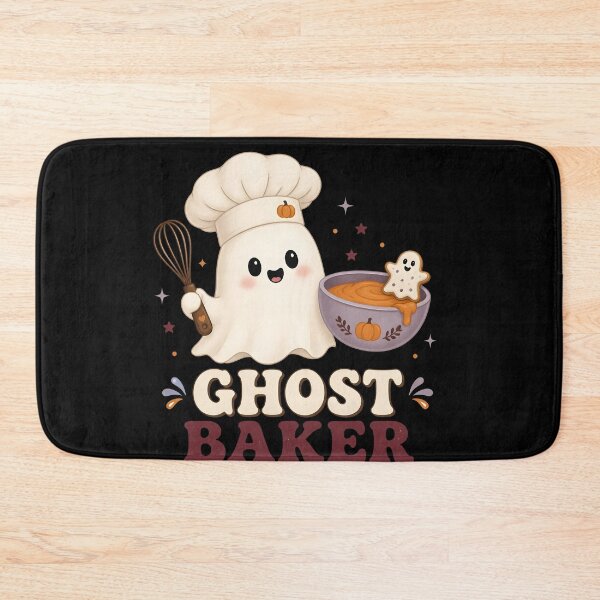Item preview, Ghost Baker Cute Spooky Pastry Halloween designed and sold by BernoNickel.