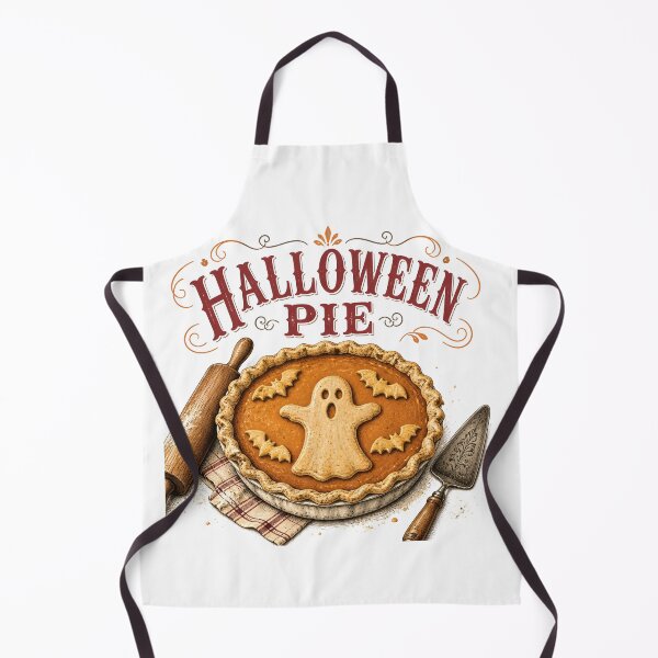 Item preview, Halloween Pie Autumn Baking Pastry Chef designed and sold by BernoNickel.