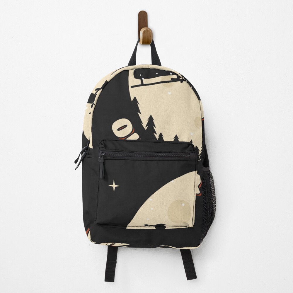 Vista previa del artículo con la obra «Mochila», diseñado y vendido por somebasic.