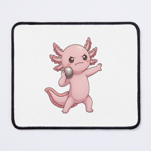 Item preview, Cute Axolotl Shot Put Athlete designed and sold by Ella_Sketch.
