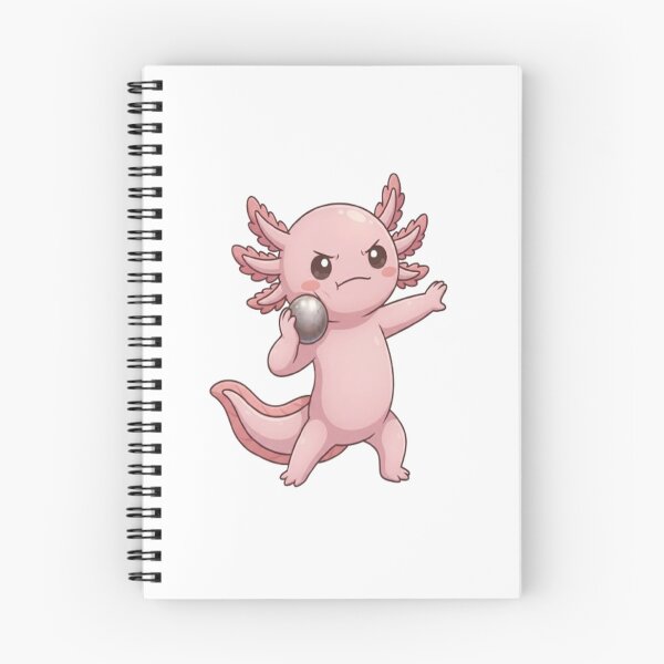 Item preview, Cute Axolotl Shot Put Athlete designed and sold by Ella_Sketch.