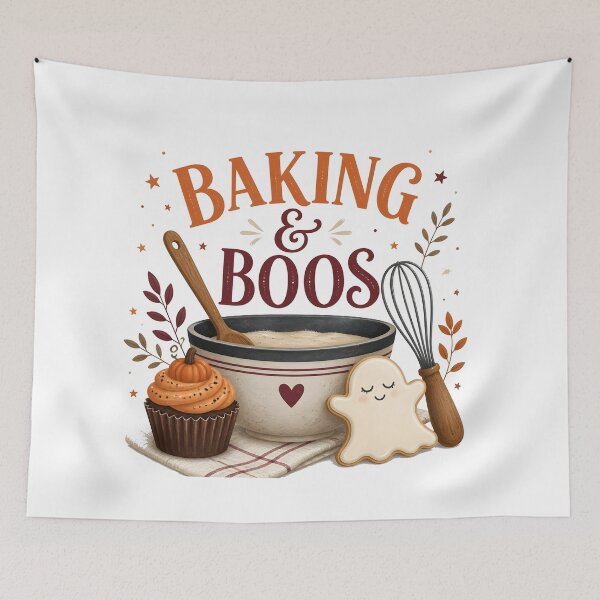 Item preview, Baking And Boos Spooky Kitchen Pastry Halloween designed and sold by BernoNickel.
